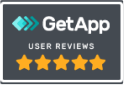 getapp rating badge